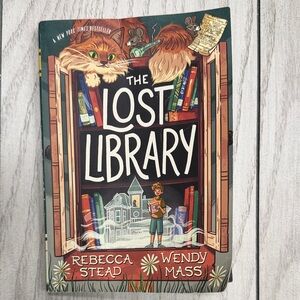 The Lost Library by Rebecca Stead and Wendy Mass - Multicolor Cover